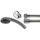 Kit douchette Flexible 1 jet Eco " DIA " 1,50 m - Chrome