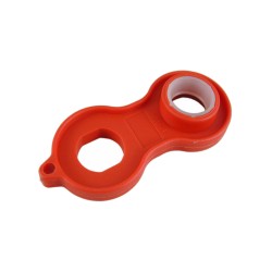 Clef de maintenance robinet M24 / F22 / M28 / 15x21 - Ergonomique - Rouge