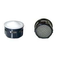 Mousseur aérateur grille inox - Recharge 22/24x100 - 12 litres/min. - Aéré