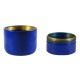 Bagues Laiton Bleu - F22x100 + M24x100