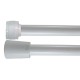 Flexible PVC Lisse - Blanc - dit " Jetable " - Qualité Alimentaire - Ecrous ABS blancs - 1,20 m 