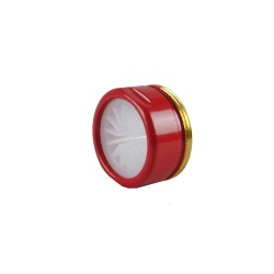 Brise-jet étoile plat M24x100 - Rouge - Bague mâle propriétaire - SIS