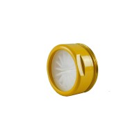 Brise-jet étoile plat M24x100 - Jaune - Bague mâle propriétaire