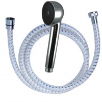 Kit douchette flexible 1 jet LOS - Chrome/Blanc