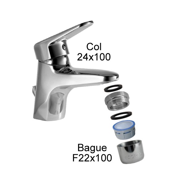 Adaptateur robinet M22 à M24