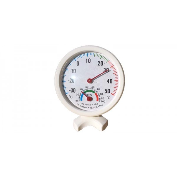 Double Thermometre et Hygromètre sur pied - temp. de -30° à +50° C