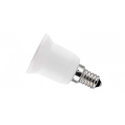 Adaptateur pour lampe douille E27 vers E14