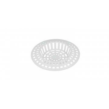Tamis grille évier cuisine - PVC Blanc - 70 mm