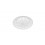 Tamis évier cuisine - PVC blanc - Design étoile - diamètre 70 mm