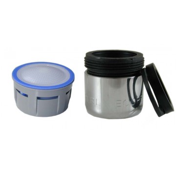 Mousseur Universel 8 litres aéré - Eco 47% - Bague Femelle + Adaptateur M24 - NF EN 246