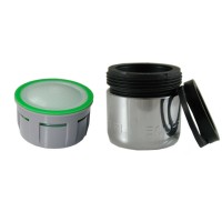 Mousseur aéré 6 litres Universel - Eco 60% - Bague Femelle + Adaptateur M24 