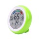 Thermomètre / Hygromètre Digital 10 fonctions - Temp. de -0° à +50°C - Humidité 20 à 95%RH - Vert