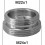 Adaptateur bague Robinet - Laiton Chromé - M24x100 à M22x100