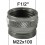 Adaptateur Robinet Haut - Laiton Chromé - F1/2 à M22x100 + joint NBR 22x1