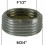 Adaptateur raccord Laiton - Plat à butée - F15x21 (1/2'') à M20x27 (3/4'')