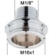 Adaptateur raccord Laiton - M1/8'' à M16x100