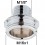 Adaptateur raccord Laiton - M1/8'' à M16x100