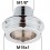 Adaptateur raccord Laiton - M1/8'' à M18x100