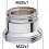 Adaptateur Laiton Haut - M20x100 à M22x100