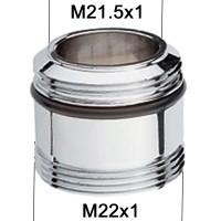 Adaptateur raccord Laiton - M21.5x100 à M22x100