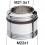 Adaptateur raccord Laiton - M21.5x100 à M22x100