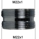Adaptateur raccord Laiton - M22x100 à M22x100