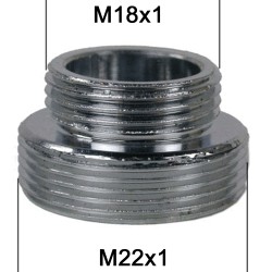 Adaptateur Laiton Court - M18x100 à M22x100