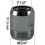Adaptateur Laiton Série Haute - 2 Pans - F15x21 (1/2'') à M20x27 (3/4'')