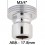 Adaptateur M3/4'' à Raccord ABA 17.8mm + joint CT