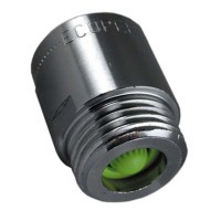 Clapet antiretour Eco - 6 litres/min. - Vissable - Laiton - 2 Pans