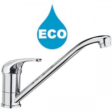 Mitigeur de cuisine Eco - Cartouche céramique - Corps en laiton - 8 litres/minute NF