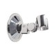 Support douche Luxe Fourche Laiton à VENTOUSE - Ø 75 mm