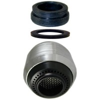 Mousseur brise-jet fixe 2 jets ABS - Débit standard - F22x100