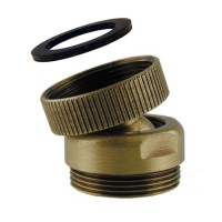 Rotule pour aérateur - orientable 360° - F22x100 / M22 - Laiton Bronze