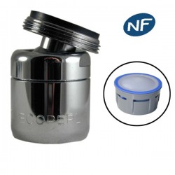 Mousseur orientable 8 litres M24x100 - Eco 47% - Aéré - Rotule mâle - NF EN 246