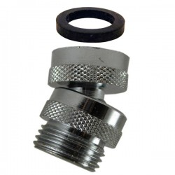 Rotule articulée douche 1/2 ’’ - laiton chromé