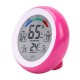 Thermomètre / Hygromètre Digital 10 fonctions - Temp. de -0° à +50°C - Humidité 20 à 95%RH - Rose