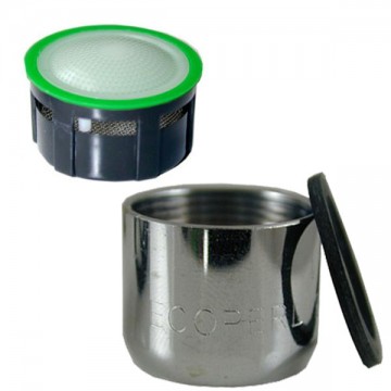 Mousseur aérateur 6 litres - F22x100 - Eco 60% - Bague Femelle - Grille inox