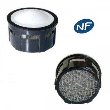 Mousseur aérateur F22/M24 - Recharge - Grille inox - NF EN 246