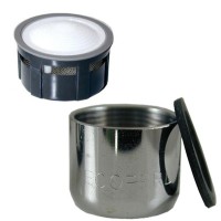 Mousseur aérateur grille inox - Femelle F22x100 - 10 litres/min. - Aéré