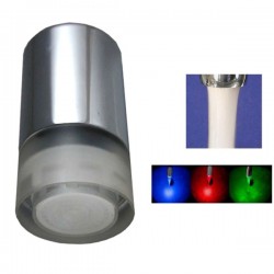 Régulateur de Jet à LED Température - Aéré - 8 litres/min. - Laiton - M24x100 + Adaptateur F22