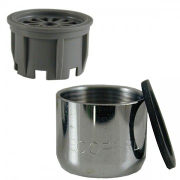 Brise-jet étoile Couronne F22 - Chrome - Bague femelle