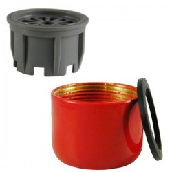 Brise-jet étoile Couronne F22 - Rouge - Bague femelle - SIS