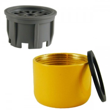 Brise-jet étoile Couronne F22 - Jaune - Bague femelle - SIS