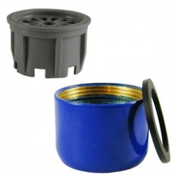 Brise-jet étoile Couronne F22 - Bleu - Bague femelle - SIS