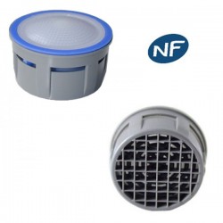 Mousseur aérateur 8 litres F22/M24 - Eco 47% - Recharge - Anticalcaire - NF EN 246