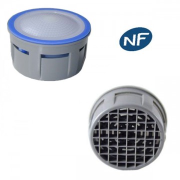 Mousseur aérateur 8 litres F22/M24 - Eco 47% - Recharge - Anticalcaire - NF EN 246