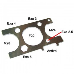 Clef maintenance multifonction pour robinet