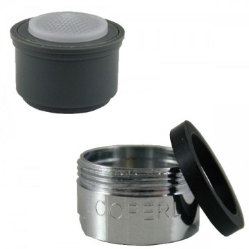 Mousseur jet pluie 2,5 lit - M24x100 - Eco 83% - Bague mâle