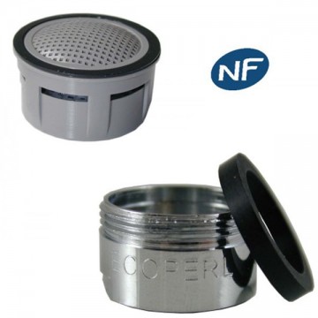 Mousseur jet aéré Standard - Anticalcaire - M24x100 - Bague Mâle - NF EN 246